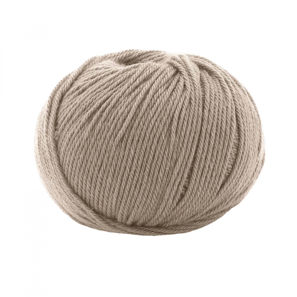 Veldig mykt garn, merino og kamel ull blanding.
